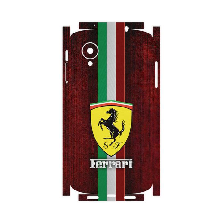 برچسب پوششی ماهوت مدل Ferrari-FullSkin مناسب برای گوشی موبایل گوگل Nexus 5 MAHOOT Ferrari-FullSkin Cover Sticker for Google Nexus 5